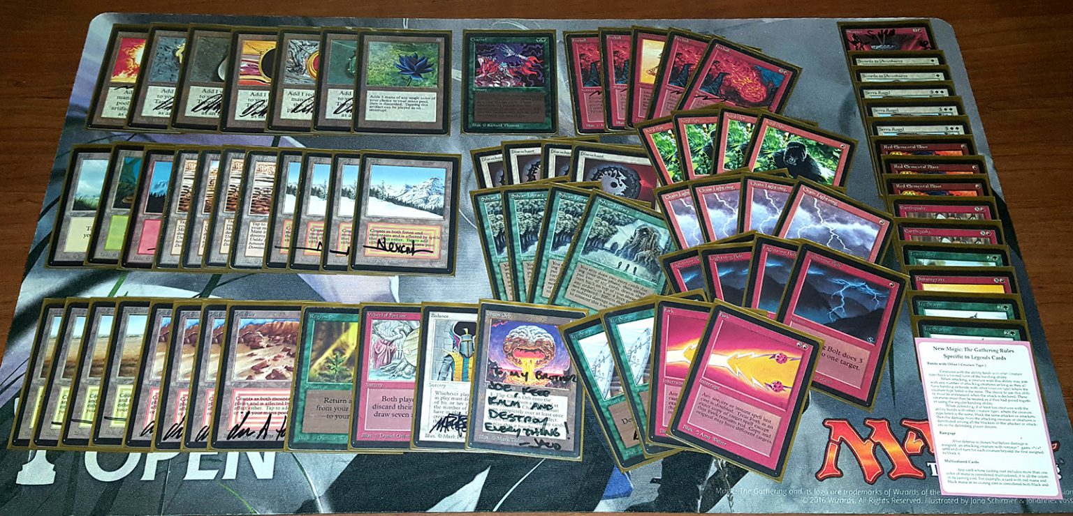 Old School 9394 at Eternal Weekend 2017 ALL Decklists and Photo